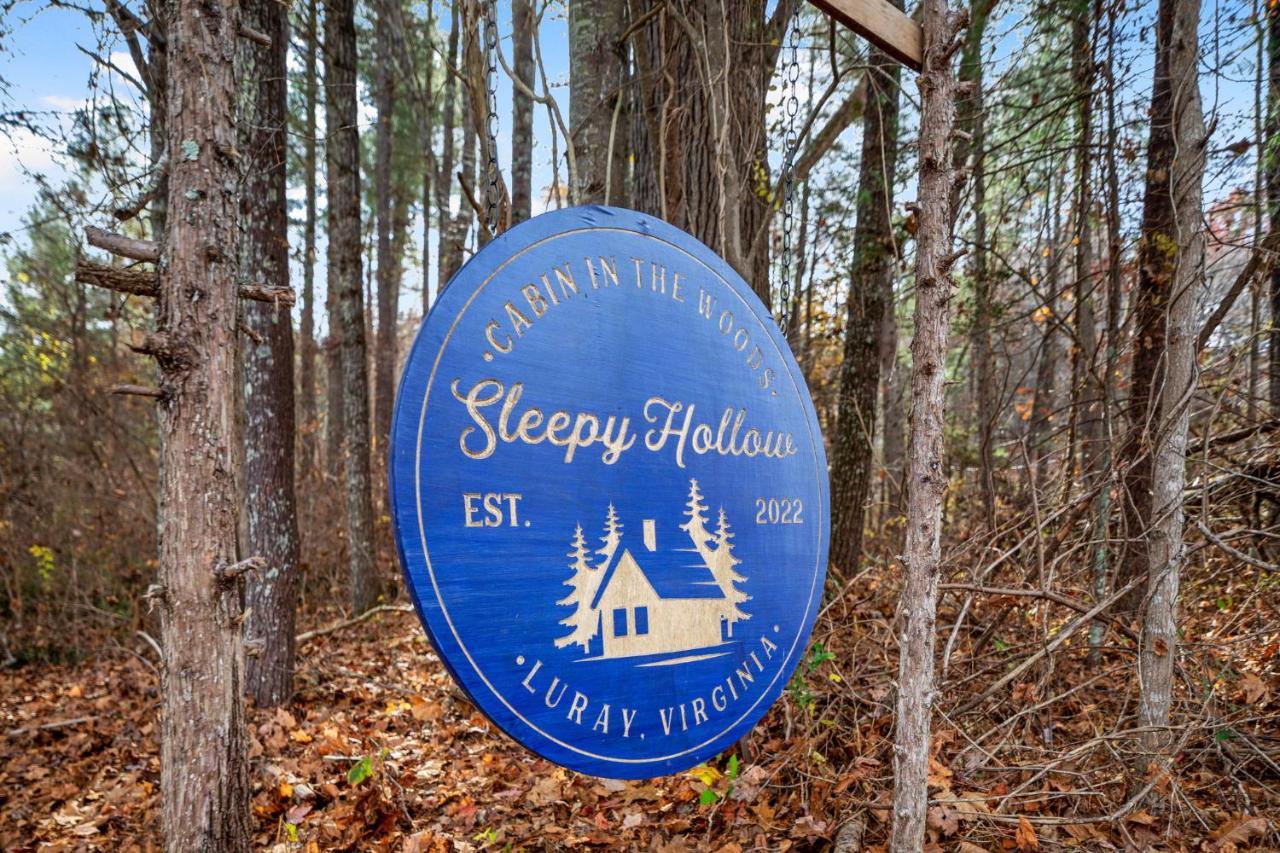 Sleepy Hollow 5Br Cabin - National Park 7 Min, Hot Tub, Fire Pit, Sleeps 12 Лурей Экстерьер фото